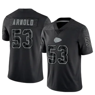 Kam Arnold Kansas City Chiefs Youth Limited Reflective Nike Jersey - Black