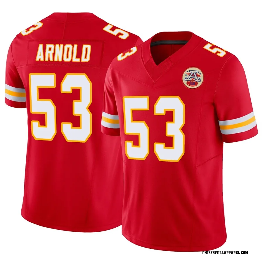 Kam Arnold Kansas City Chiefs Youth Limited Vapor F.U.S.E. Nike Jersey - Red
