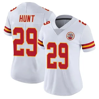 Kareem Hunt Kansas City Chiefs Women's Limited Vapor Untouchable Nike Jersey - White