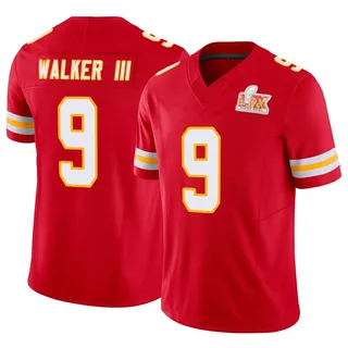 Kenneth Walker III Kansas City Chiefs Youth Limited Vapor F.U.S.E. Super Bowl LIX Nike Jersey - Red