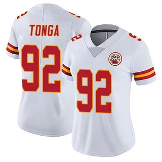 Khyiris Tonga Kansas City Chiefs Women's Limited Vapor Untouchable Nike Jersey - White