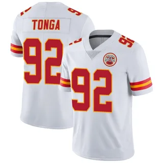 Khyiris Tonga Kansas City Chiefs Youth Limited Vapor Untouchable Nike Jersey - White
