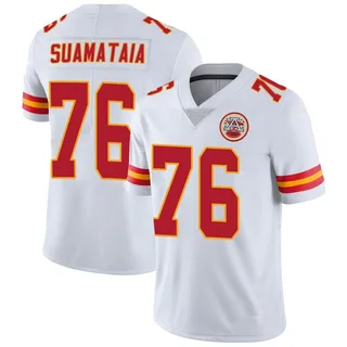 Kingsley Suamataia Kansas City Chiefs Men's Limited Vapor Untouchable Nike Jersey - White