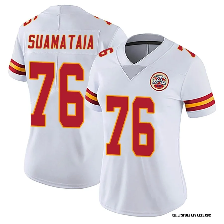 Kingsley Suamataia Kansas City Chiefs Women's Limited Vapor Untouchable Nike Jersey - White