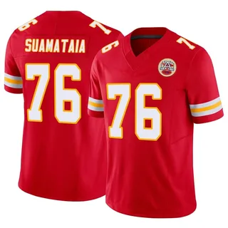 Kingsley Suamataia Kansas City Chiefs Youth Limited Vapor F.U.S.E. Nike Jersey - Red