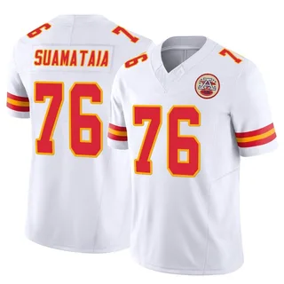 Kingsley Suamataia Kansas City Chiefs Youth Limited Vapor F.U.S.E. Nike Jersey - White