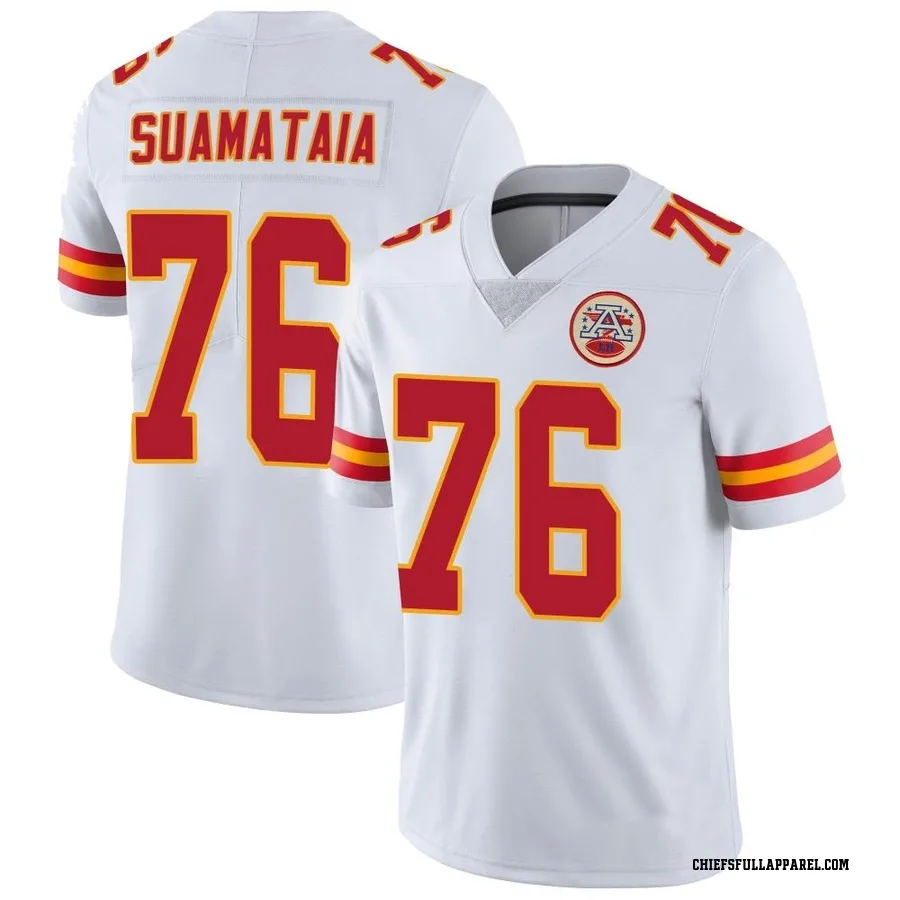 Kingsley Suamataia Kansas City Chiefs Youth Limited Vapor Untouchable Nike Jersey - White