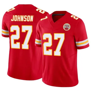 Larry Johnson Kansas City Chiefs Men's Limited Vapor F.U.S.E. Nike Jersey - Red