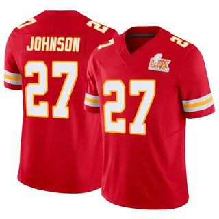 Larry Johnson Kansas City Chiefs Youth Limited Vapor F.U.S.E. Super Bowl LIX Nike Jersey - Red