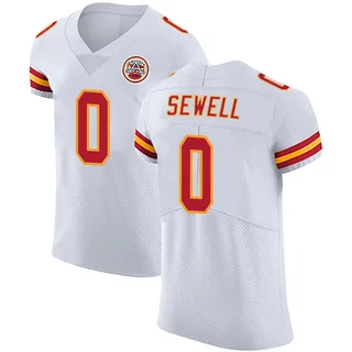 Marlen Sewell Kansas City Chiefs Men's Elite Vapor Untouchable Nike Jersey - White