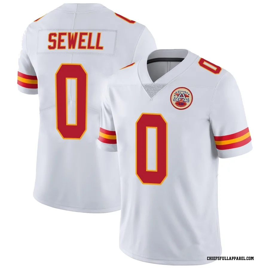 Marlen Sewell Kansas City Chiefs Men's Limited Vapor Untouchable Nike Jersey - White