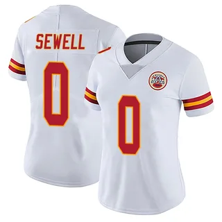 Marlen Sewell Kansas City Chiefs Women's Limited Vapor Untouchable Nike Jersey - White