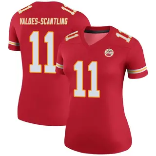 Marquez Valdes-Scantling Kansas City Chiefs Women's Color Rush Legend Nike Jersey - Red