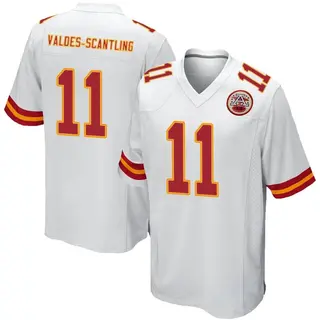 Marquez Valdes-Scantling Kansas City Chiefs Youth Game Nike Jersey - White