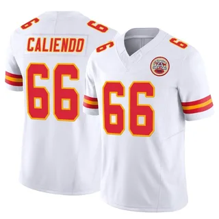 Mike Caliendo Kansas City Chiefs Men's Limited Vapor F.U.S.E. Nike Jersey - White
