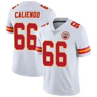 Mike Caliendo Kansas City Chiefs Men's Limited Vapor Untouchable Nike Jersey - White