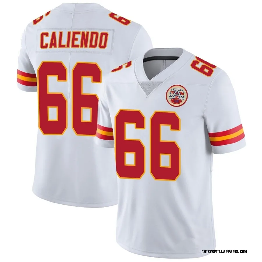 Mike Caliendo Kansas City Chiefs Men's Limited Vapor Untouchable Nike Jersey - White