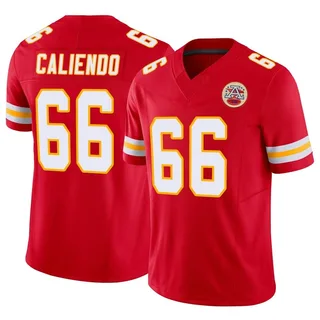 Mike Caliendo Kansas City Chiefs Youth Limited Vapor F.U.S.E. Nike Jersey - Red