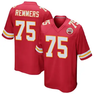 Mike Remmers Kansas City Chiefs Men's Game Team Color Nike Jersey - Red