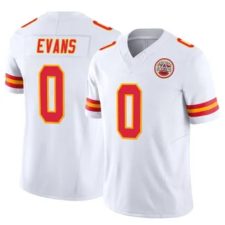 Omari Evans Kansas City Chiefs Men's Limited Vapor F.U.S.E. Nike Jersey - White