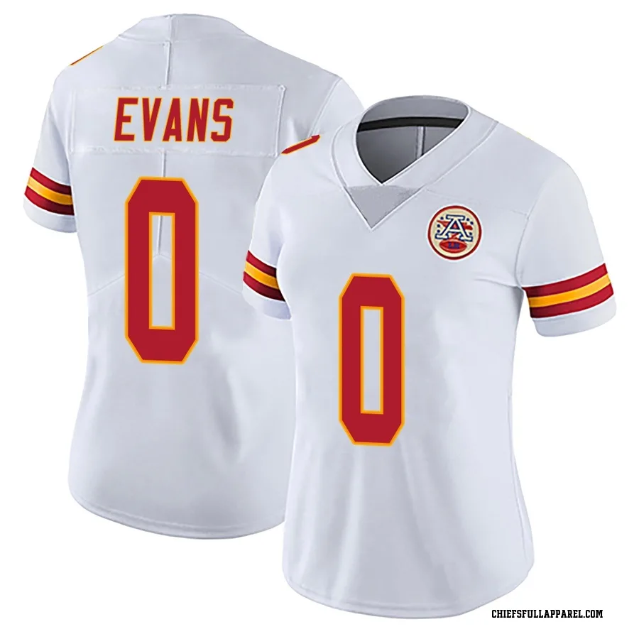 Omari Evans Kansas City Chiefs Women's Limited Vapor Untouchable Nike Jersey - White