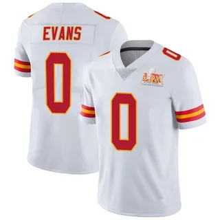Omari Evans Kansas City Chiefs Youth Limited Vapor Untouchable Super Bowl LIX Nike Jersey - White
