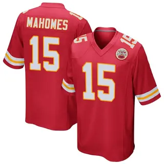 Patrick Mahomes Kansas City Chiefs Men's Game Team Color Nike Jersey - Red