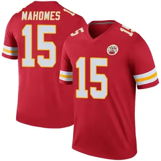 Patrick Mahomes Kansas City Chiefs Youth Color Rush Legend Nike Jersey - Red