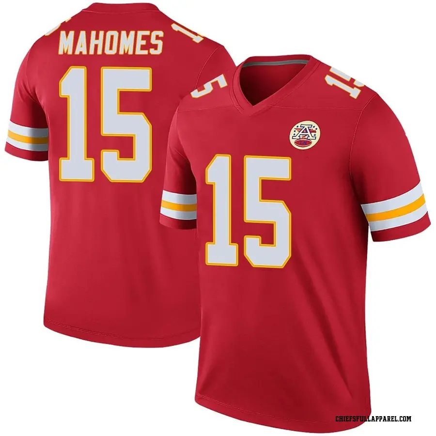 mahomes red jersey