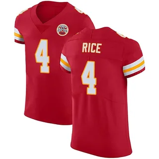 Rashee Rice Kansas City Chiefs Men's Elite Team Color Vapor Untouchable Jersey - Red