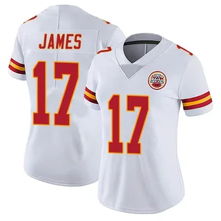 Richie James Kansas City Chiefs Women's Limited Vapor Untouchable Nike Jersey - White