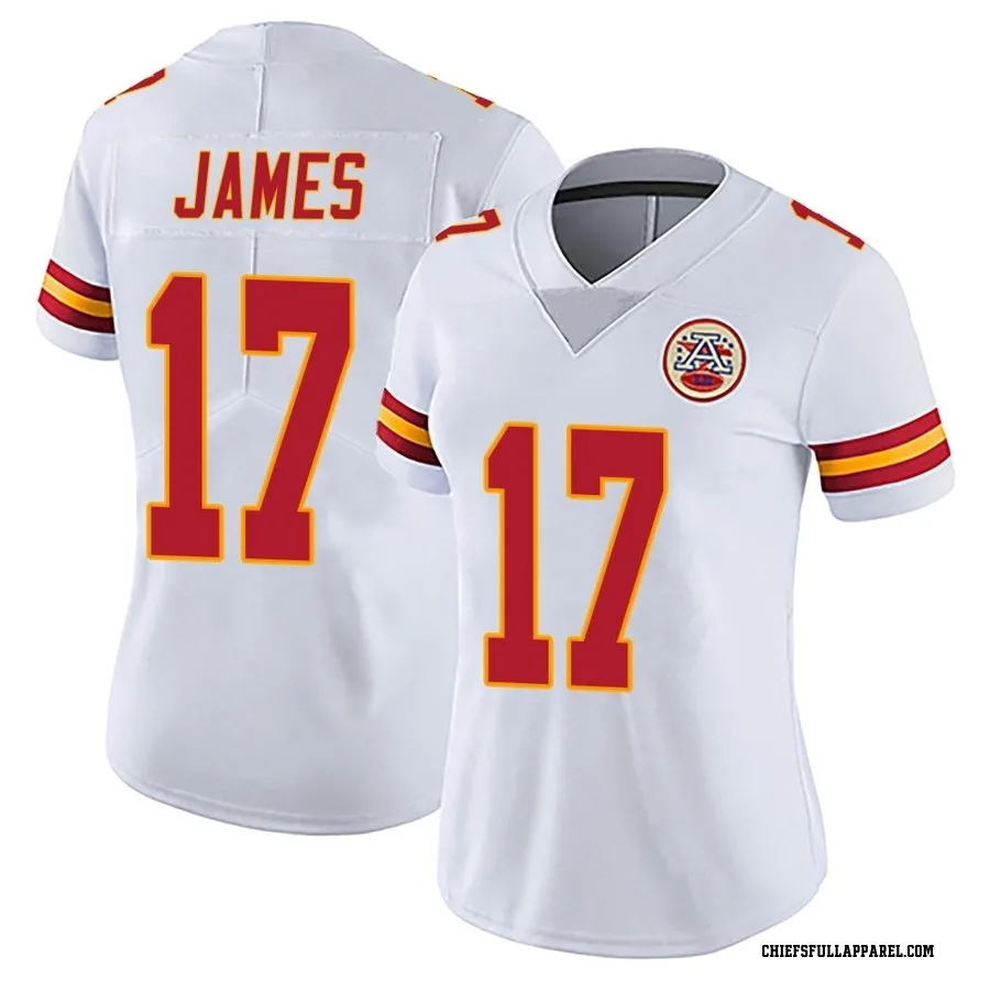 Richie James Kansas City Chiefs Women's Limited Vapor Untouchable Nike Jersey - White