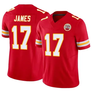 Richie James Kansas City Chiefs Youth Limited Vapor F.U.S.E. Nike Jersey - Red