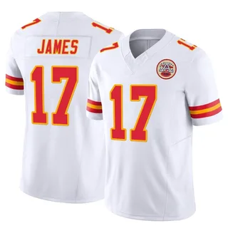 Richie James Kansas City Chiefs Youth Limited Vapor F.U.S.E. Nike Jersey - White