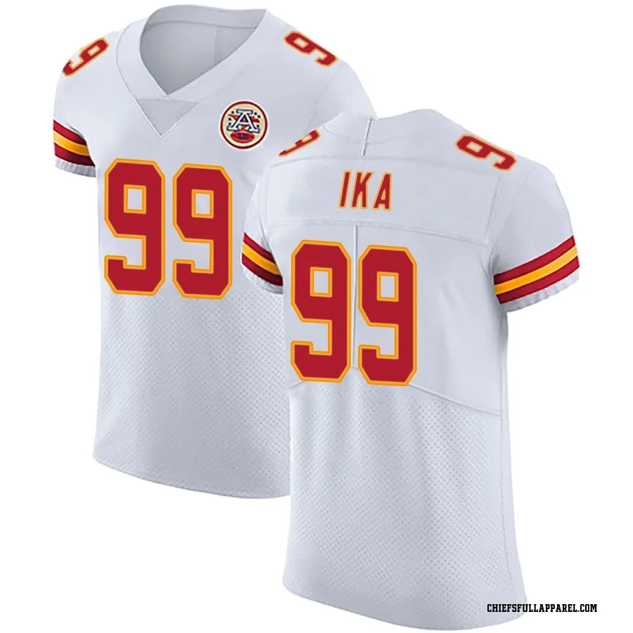 Siaki Ika Kansas City Chiefs Men's Elite Vapor Untouchable Nike Jersey - White