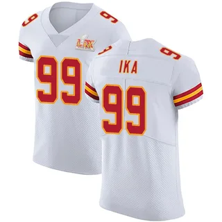 Siaki Ika Kansas City Chiefs Men's Elite Vapor Untouchable Super Bowl LIX Nike Jersey - White