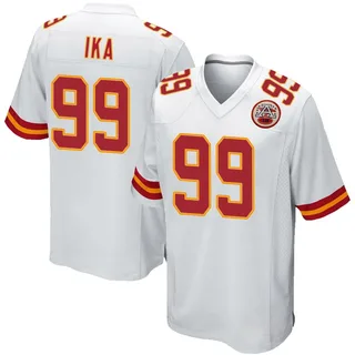 Siaki Ika Kansas City Chiefs Men's Game Nike Jersey - White