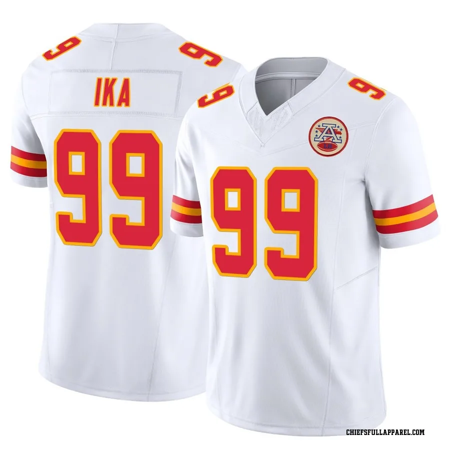 Siaki Ika Kansas City Chiefs Men's Limited Vapor F.U.S.E. Nike Jersey - White