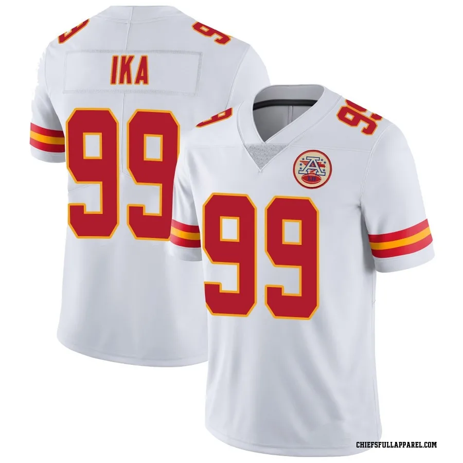 Siaki Ika Kansas City Chiefs Men's Limited Vapor Untouchable Nike Jersey - White