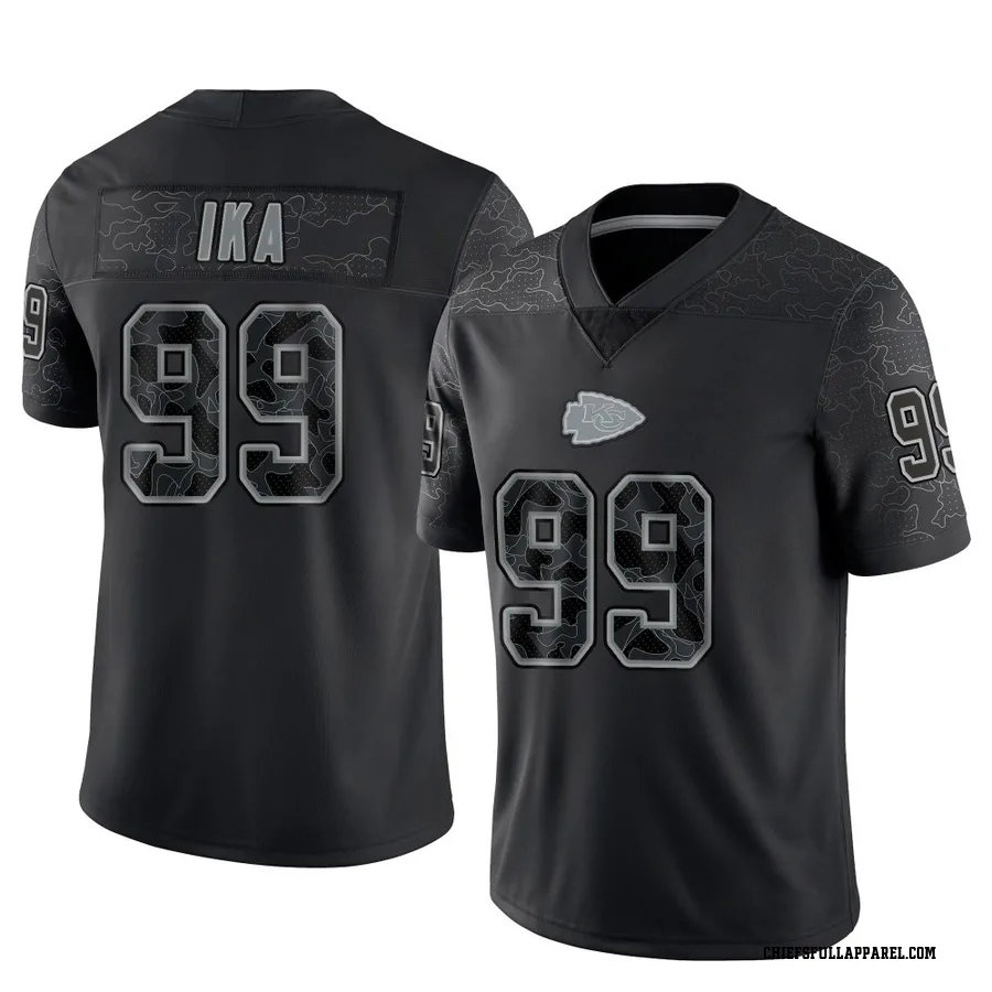 Siaki Ika Kansas City Chiefs Youth Limited Reflective Nike Jersey - Black