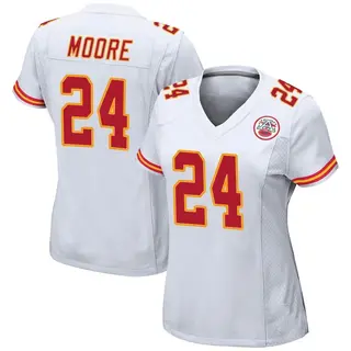 Skyy Moore Kansas City Chiefs Women's Game Nike Jersey - White