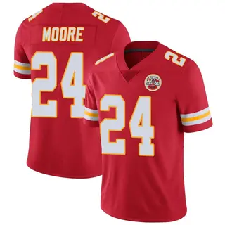 Skyy Moore Kansas City Chiefs Youth Limited Team Color Vapor Untouchable Nike Jersey - Red