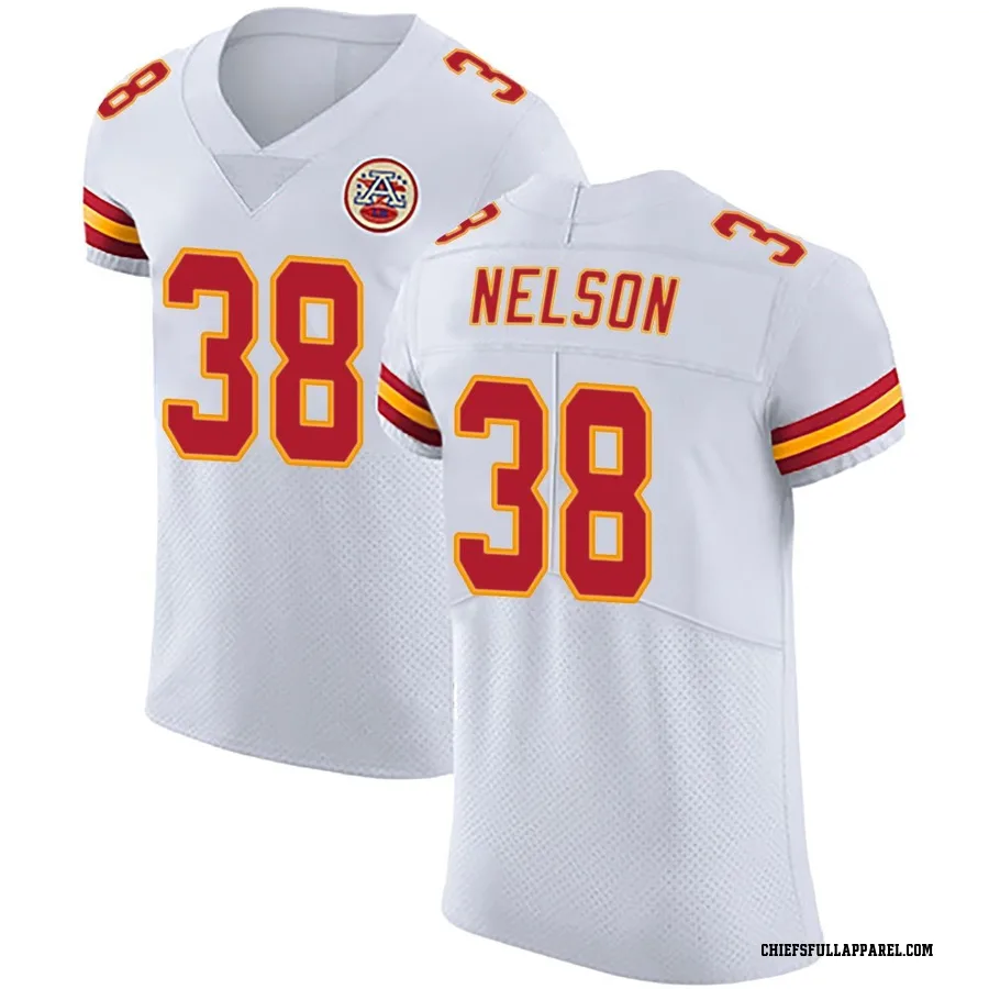 Steven Nelson Kansas City Chiefs Men's Elite Vapor Untouchable Nike Jersey - White