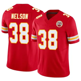 Steven Nelson Kansas City Chiefs Men's Limited Vapor F.U.S.E. Nike Jersey - Red