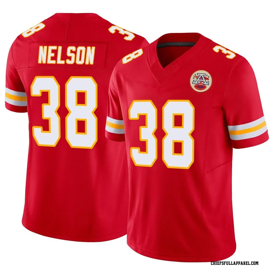 Steven Nelson Kansas City Chiefs Men's Limited Vapor F.U.S.E. Nike Jersey - Red