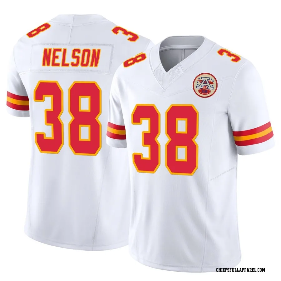 Steven Nelson Kansas City Chiefs Men's Limited Vapor F.U.S.E. Nike Jersey - White