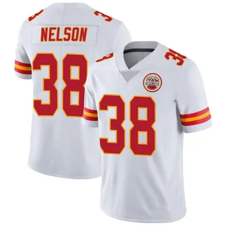 Steven Nelson Kansas City Chiefs Men's Limited Vapor Untouchable Nike Jersey - White
