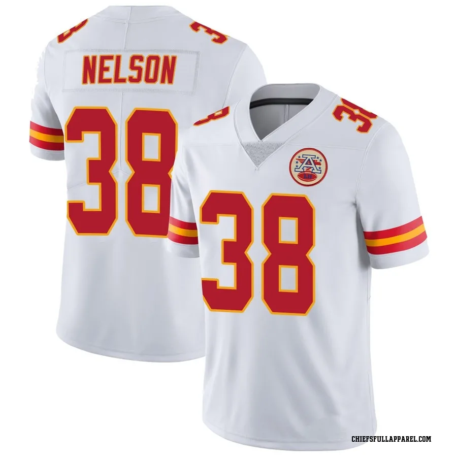 Steven Nelson Kansas City Chiefs Men's Limited Vapor Untouchable Nike Jersey - White