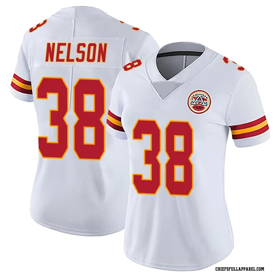 Steven Nelson Kansas City Chiefs Women's Limited Vapor Untouchable Nike Jersey - White