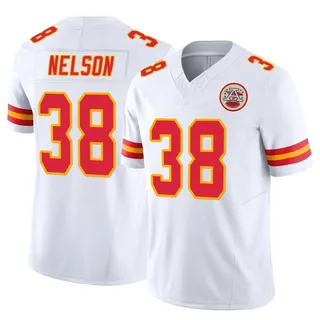 Steven Nelson Kansas City Chiefs Youth Limited Vapor F.U.S.E. Nike Jersey - White